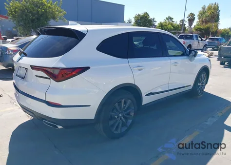 2025 Acura Mdx A-Spec from USA, damaged, VIN 5J8YE1H00SL023232